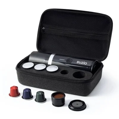 Buzio Portable Espresso Coffee Maker - Black